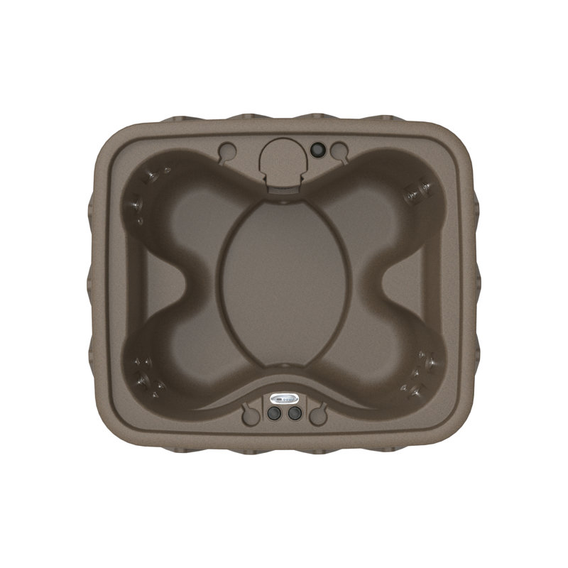 AquaRest Spas Select 400 4Person 20Jet Plug and Play Hot Tub with LED Light and Waterfall